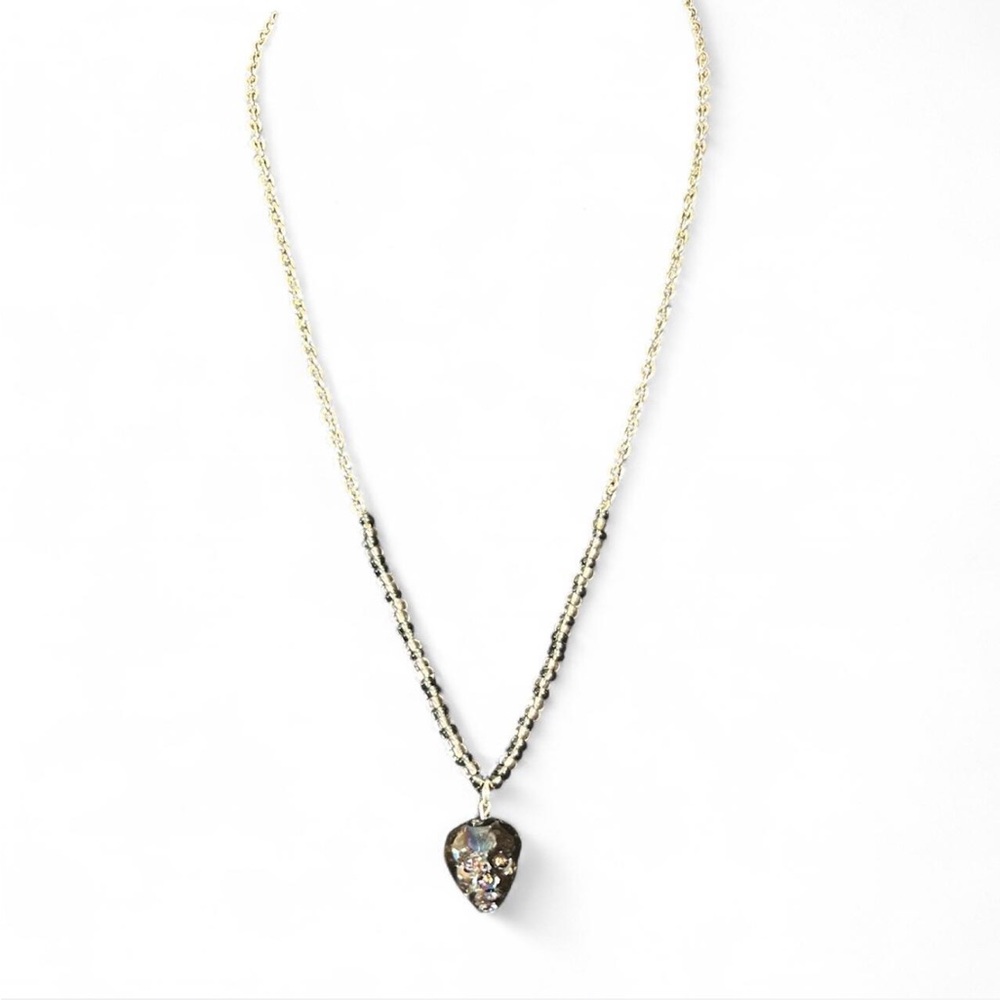 Silver‎ Skull Pendant Necklace